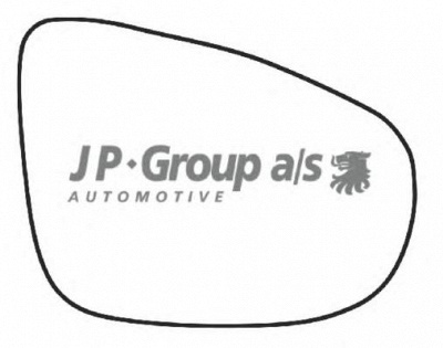 JP GROUP 1189304780 -  Зеркальное стекло, наружное зеркало